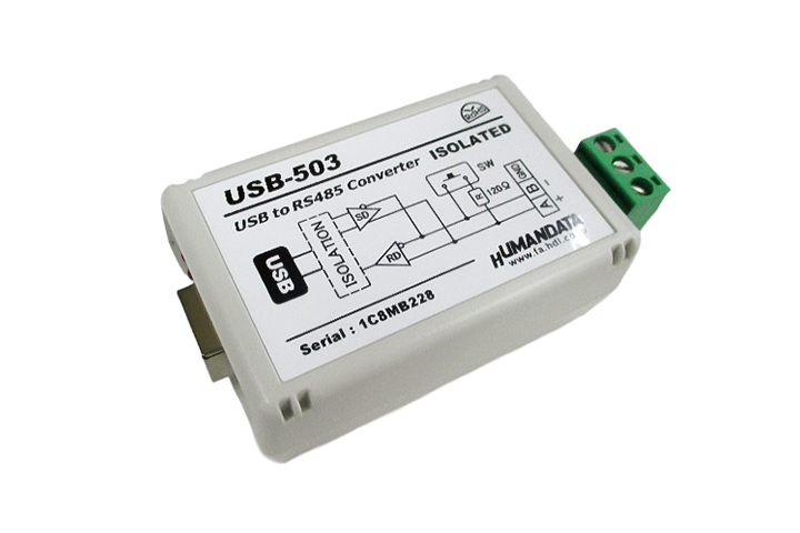 有限会社ヒューマンデータ製USB RS485 絶縁型変換器(コンパクト)